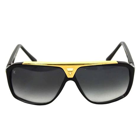 louis vuitton evidence sunglasses black and gold|lv evidence sunglasses for sale.